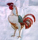 rooster tablecloth