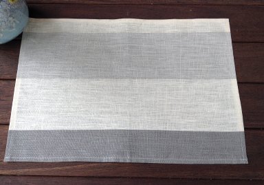 basque french treated table mats